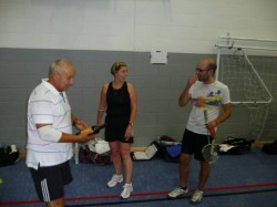 Newport Badminton winners